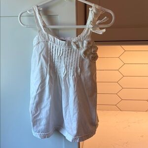 Ralph Lauren White Cotton Top